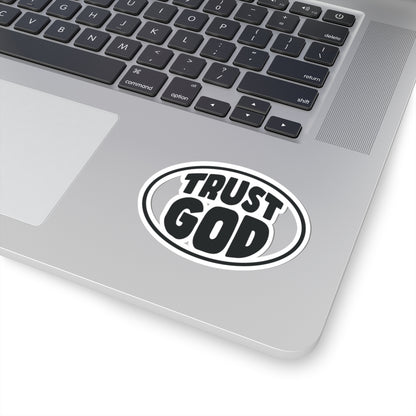 Trust God Kiss-Cut Sticker