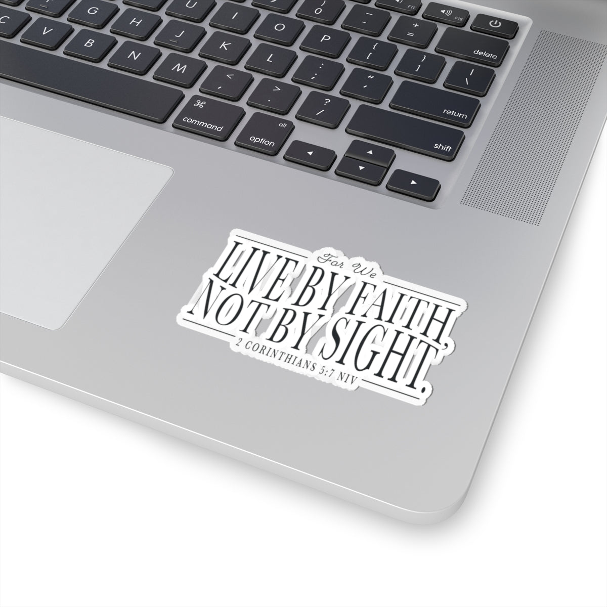 Live by Faith Kiss-Cut Sticker